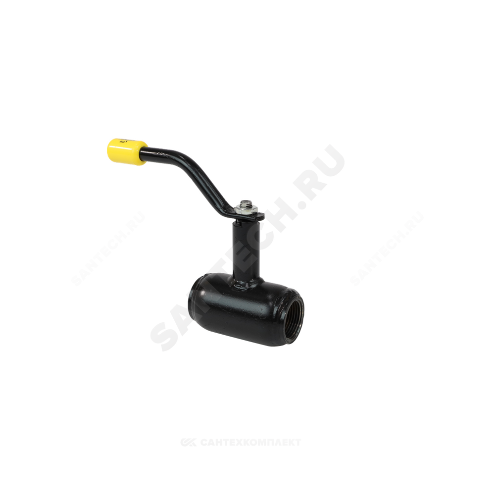 Кран шаровой сталь 09Г2С Ballomax КШТ 60.100 Ду 20 Ру40 ВР L=75мм BROEN КШТ 60.100.020.А.40