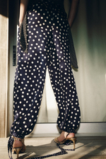 БРЮКИ-ШАРОВАРЫ В ГОРОШЕК — ZW COLLECTION — ZARA