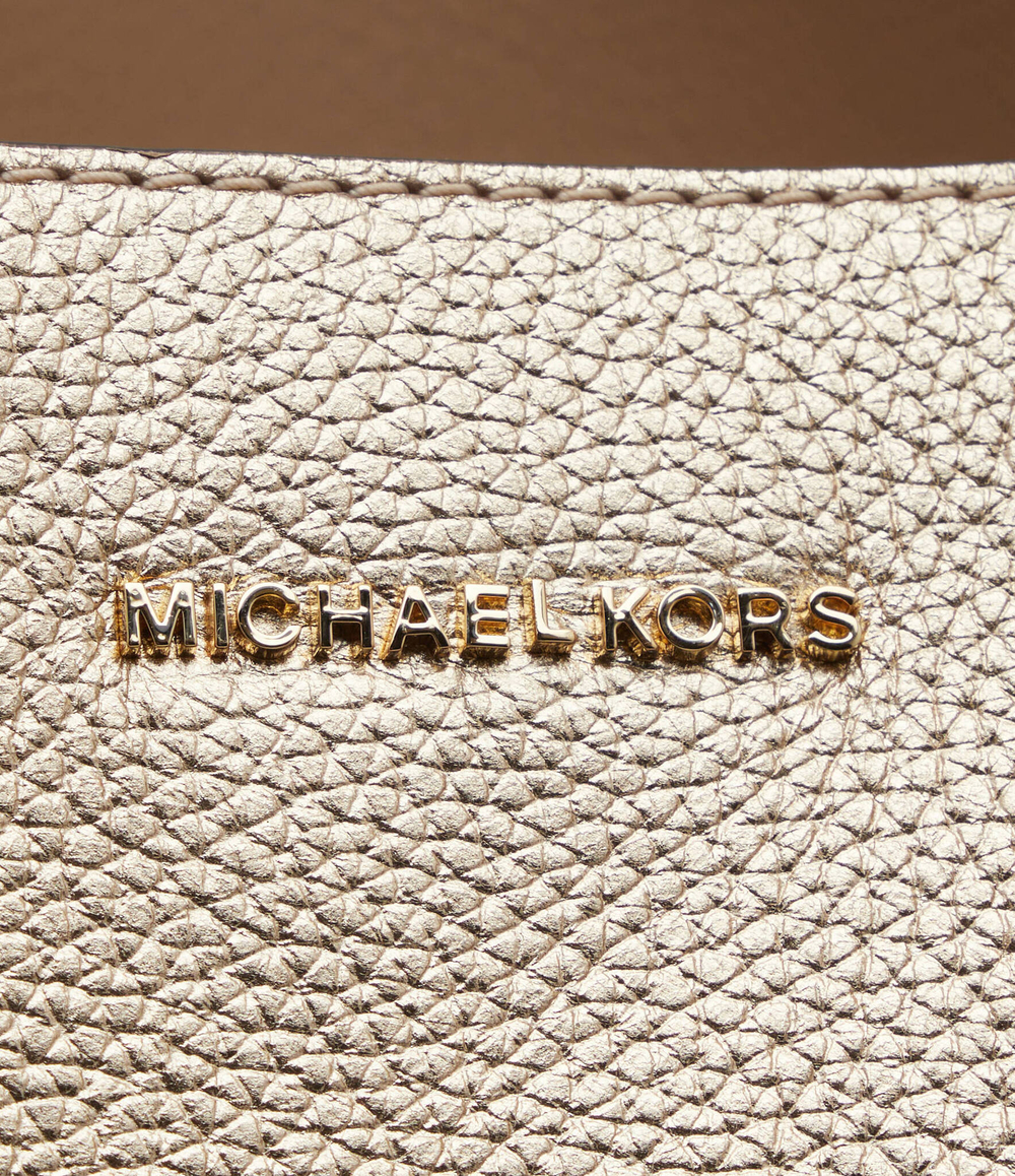 Шопер двухсторонний + поясная сумка Michael Kors - золотой(30H3GZAT4M)