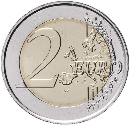 2 евро Детские игры. Солидарность. UNC Мальта. 2020 год