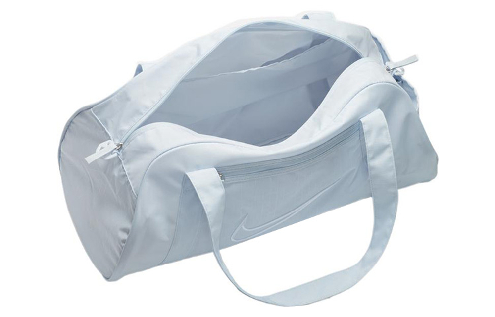 Nike Fabric Luggage Bag Gym Bag Large Unisex Soccer Gray/White