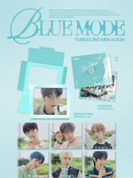 Альбом TUNEXX - BLUE MODE 2nd Mini Album INDIVIDUAL RANDOM Version