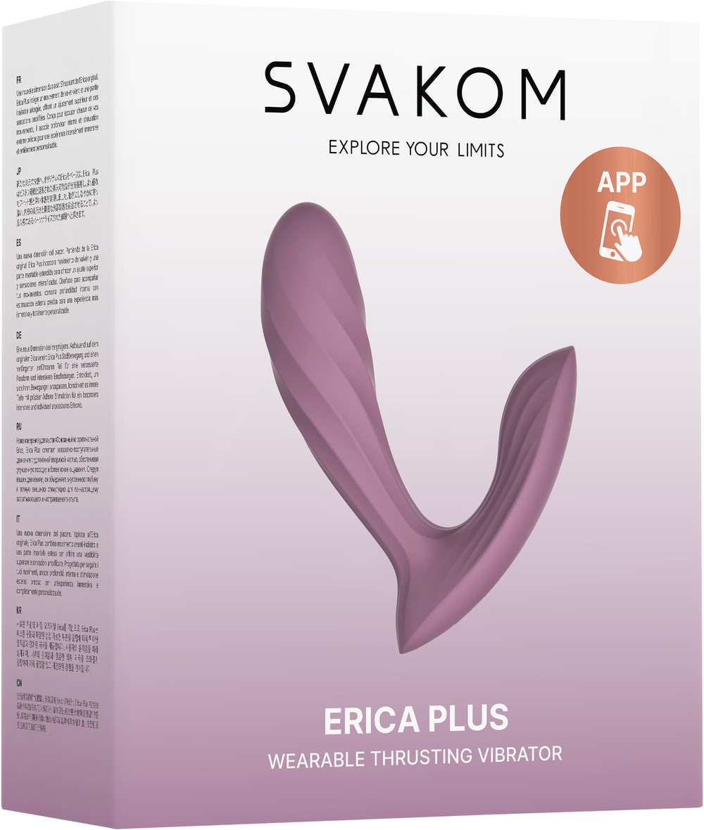 Интерактивный вибромассажер Svakom Erica Plus