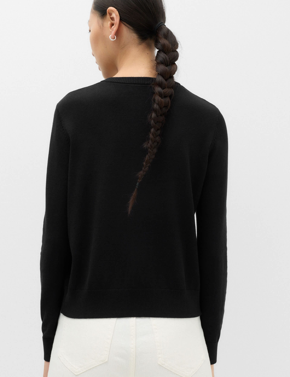 Кардиган с круглым вырезом и пуговицами T38002388 - Marks & Spencer