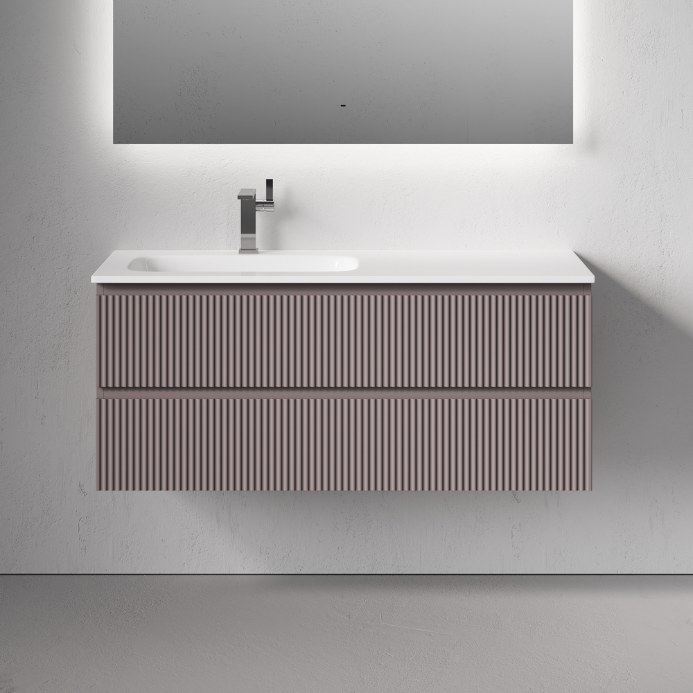 Тумба подвесная Sancos Snob R левая 1195х445х500, SNR120LSM, арт. SNR120LSM