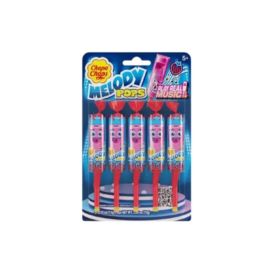 Леденцы Chupa Chups Melody музыкальный свисток, 75 г (Китай)