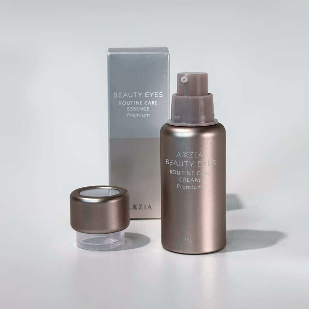 Крем для зоны вокруг глаз со скваланом и гиалуроновой кислотой AXXZIA Beauty Eyes Routine Care Cream