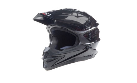 Шлем кроссовый AiM JK803 Black Glossy, S