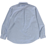 A Bathing Ape Bathing Ape Embroidered Logo Shirt синий