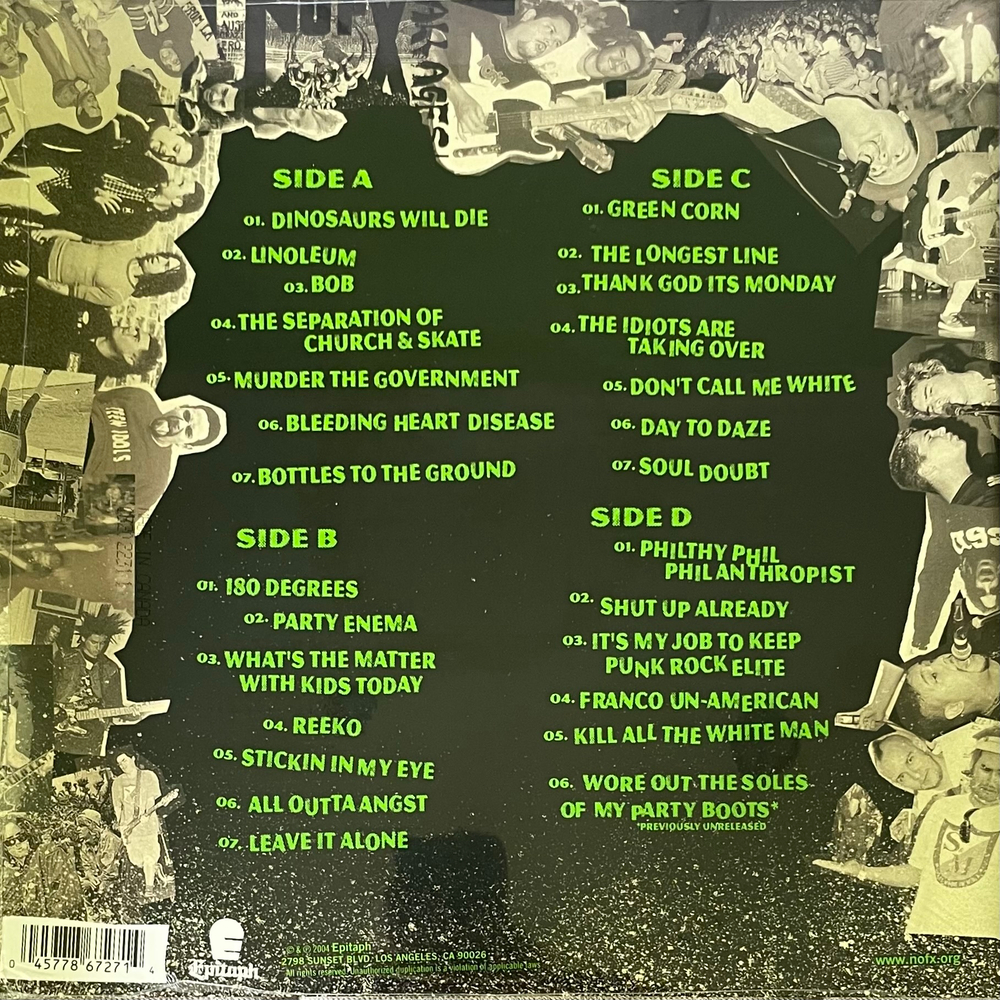 NOFX ‎– The Greatest Songs Ever Written 2LP (США 2022г.)