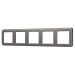Рамка пластиковая FRM-VERSA-PL-5-GR (Arlight, -)