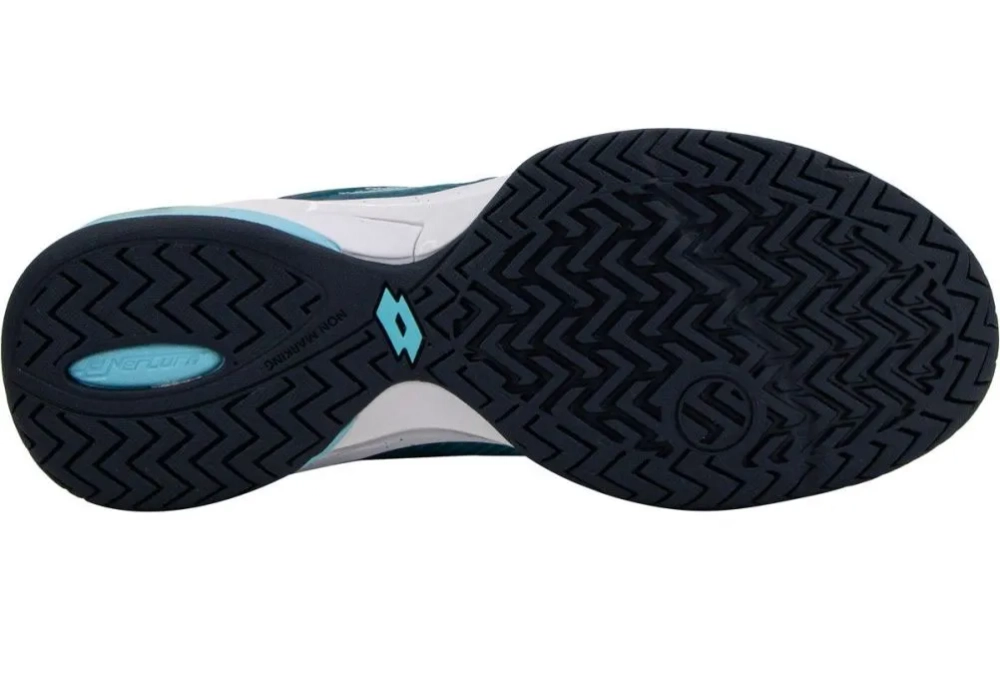 Теннисные кроссовки Lotto Mirage 300 III Clay - blue 3025/all white/blue 2975C