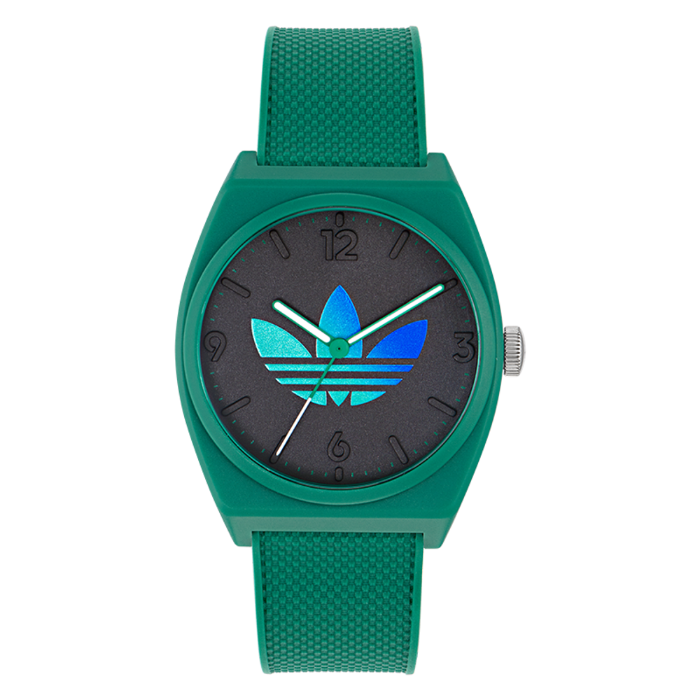 Adidas Originals Wrist Watch Quartz Movement Resin Strap 38mm White Dial Unisex 50m Water Resistant