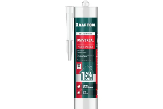 Клей монтажный KRAFTOOL KraftNails Premium KN-601 310мл 32971