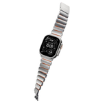 Ремешок Nomad Stratos Band FKM для Apple Watch 45/46/49 мм Natural Titanium Ultra Orange