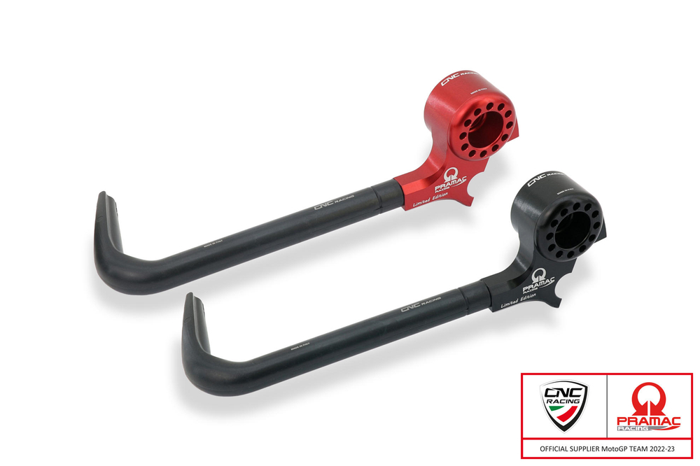 CNC Racing Защита рычага сцепления + крепление под зеркало Pramac Racing PLM02RPR