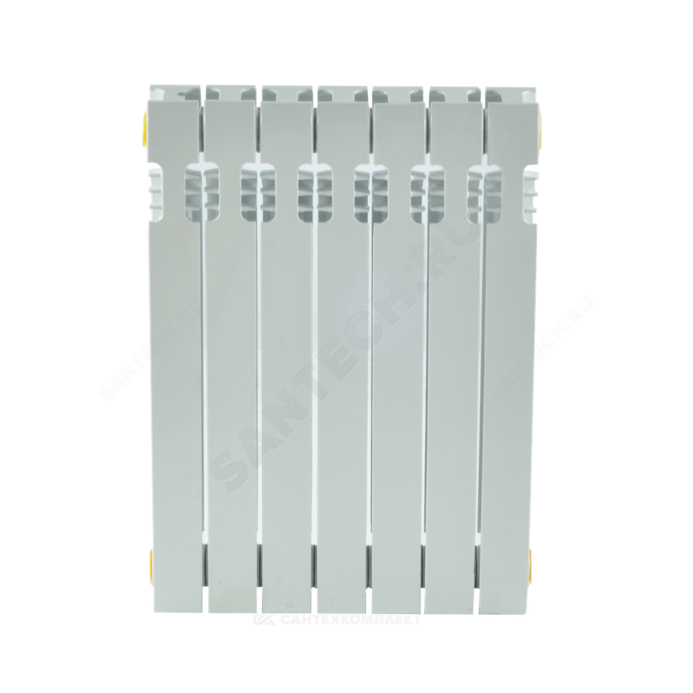 Радиатор чугунный 500 10 секций RAL 9016 (Белый) Qну=1240 Вт Ogint