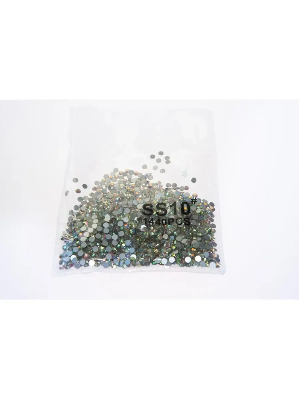 Стразы холодной фиксации стекло Crystal AB ss10