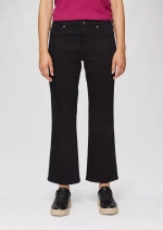 Cropped Jeans / Regular Fit / Mid Rise / Flared Leg