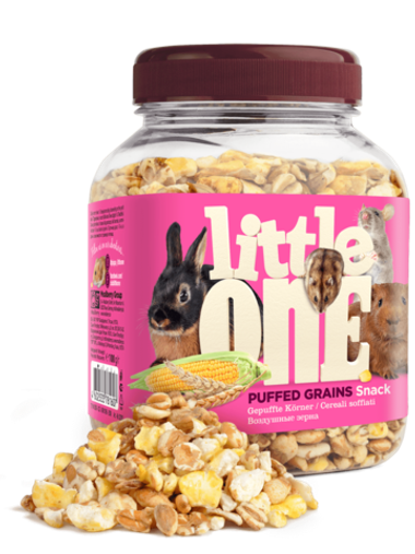 Лакомство Little One Воздушные зерна для грызунов 70 г