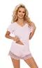 Amelia 1/2 pyjamas Light Pink