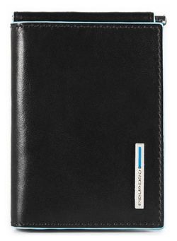 Портмоне Piquadro Blue Square черный кожа (PU3890B2/N)