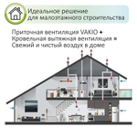 Прибор вентиляционный VAKIO KIV SMART Space Gray, серый