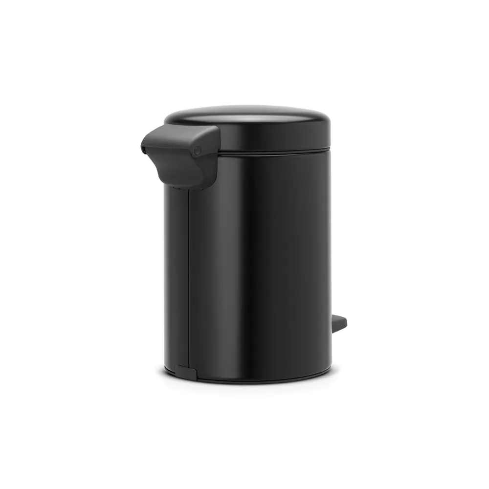 Brabantia Контейнер для мусора NewIcon 3л, черный матовый 113321