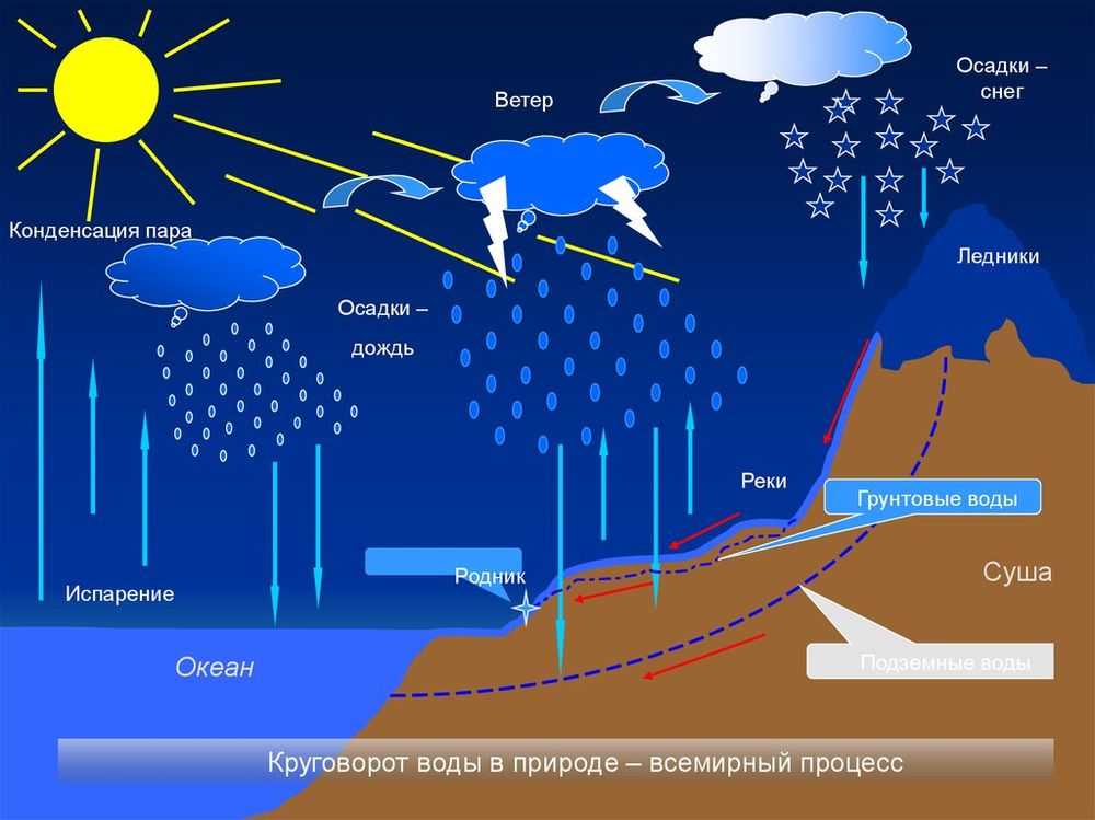 Модель Круговорот воды в природе — купить по ФГОС | Учебный стандарт Модель Круговорот воды в природе — купить по ФГОС | Учебный стандарт