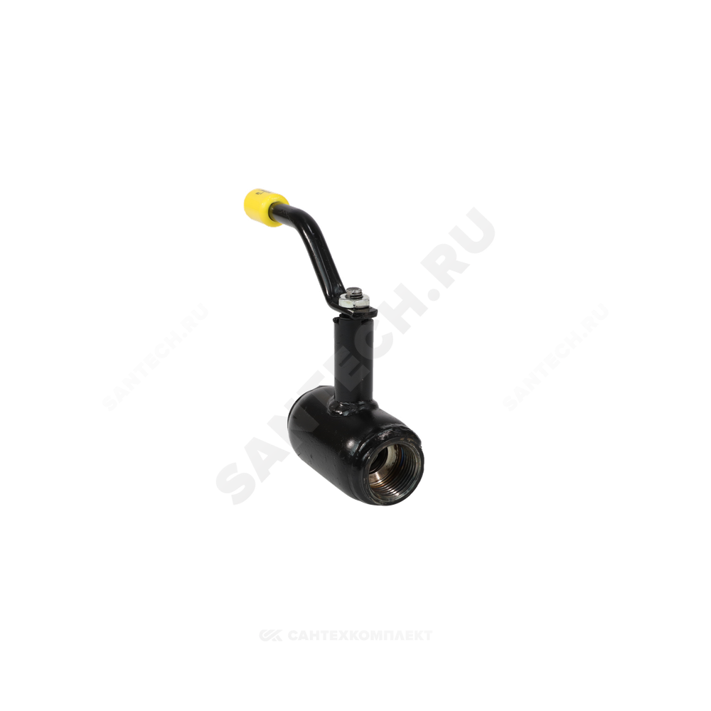 Кран шаровой сталь 09Г2С Ballomax КШТ 60.100 Ду 15 Ру40 ВР L=65мм BROEN КШТ 60.100.015.А.40