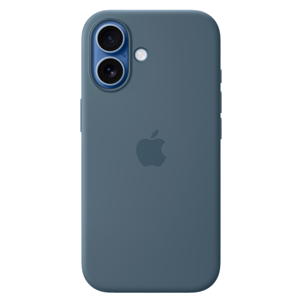 Силиконовый чехол Apple Silicone Case with MagSafe для iPhone 17, Anchor Blue
