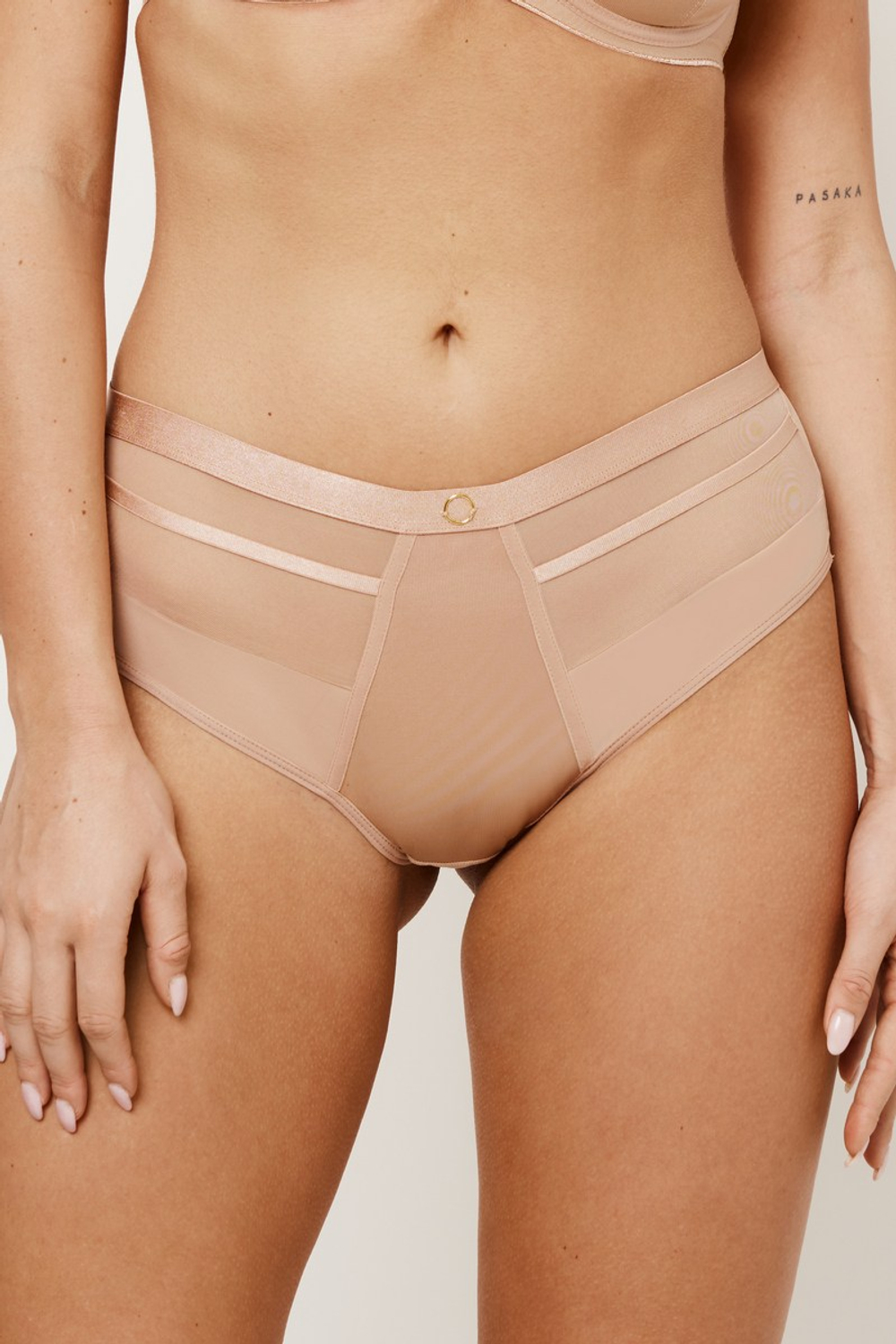 ROMA BEIGE Трусы высокие