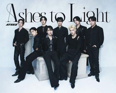 Альбом ATEEZ - ASHES TO LIGHT JAPAN 2nd FULL Album LIMITED FLASH PRICE Edition