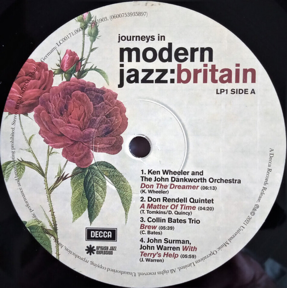 Сборник / Journeys In Modern Jazz: Britain (2LP)