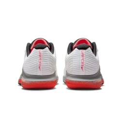 Женские теннисные кроссовки Nike Zoom Vapor 12 HC Premium - white/hot lava/wolf grey