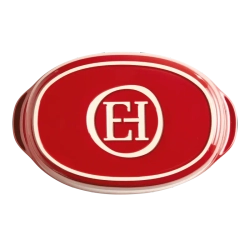 Блюдо для запекания овальное Emile Henry Burgundy, 41.5 х 26.5 см