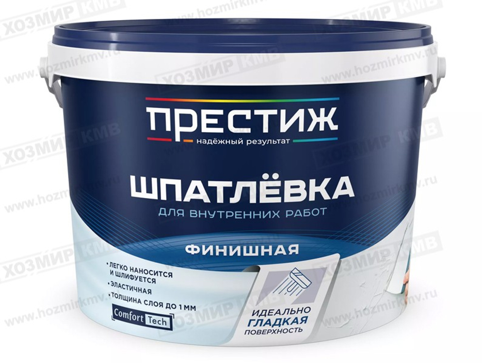 (ПРЕСТИЖ) шпатлевка акрилатная ФИНИШНАЯ 14 кг
