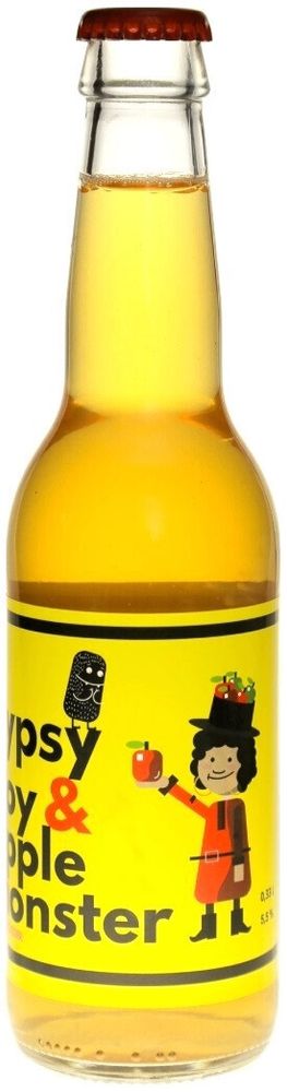 Сидр Заповедник Джипси Бой Энд Эппл Монстр / Cider Zapovednik Gypsy Boy &amp; Apple Monster 0.33 - стекло