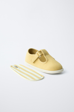 ZARA КЕДЫ BAREFOOT, КОРИЧНЕВЫЙ