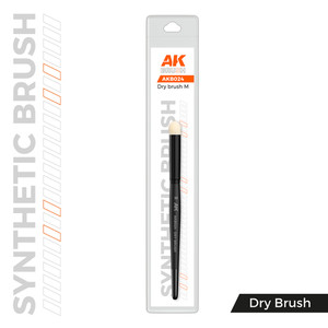 Кисточка AK Interactive Synthetic Dry Brush M
