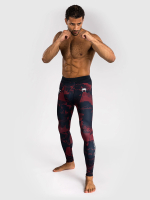 Тайтсы Venum UFC Zenith Fight Week Navy Blue/Burgundy/Silver
