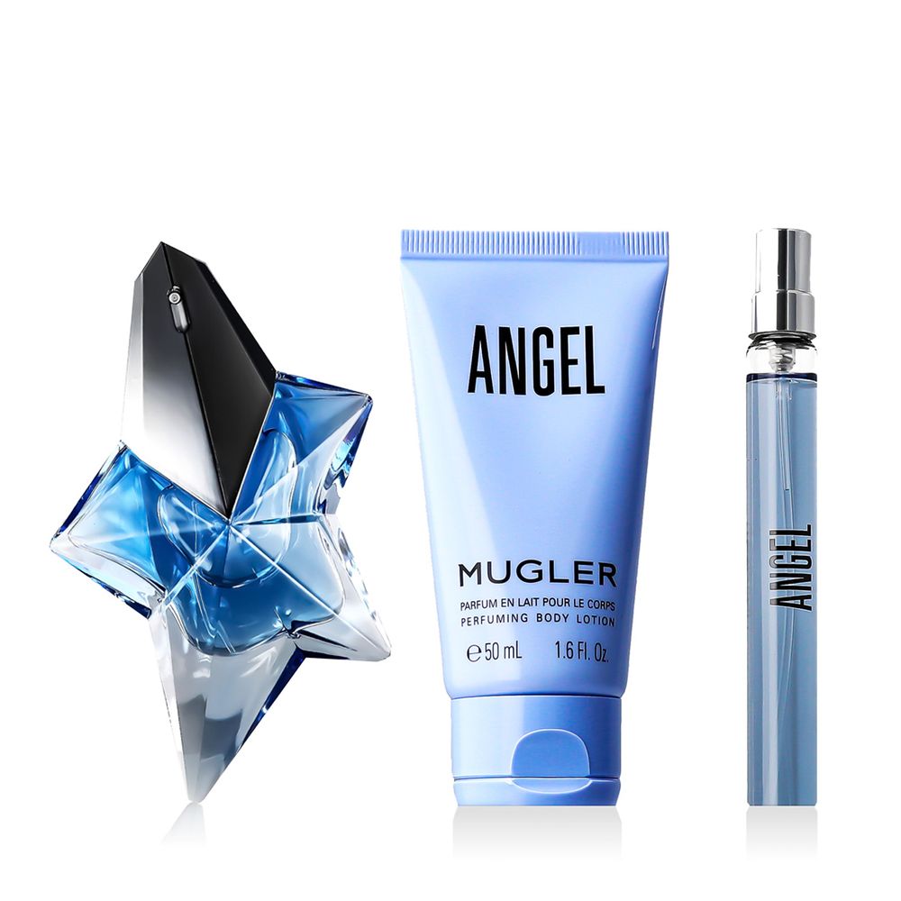 Mugler Angel EDP Refillable 50 ml + EDP Refillable Miniature 10 ml + BL 50 ml (woman) 1 pcs
