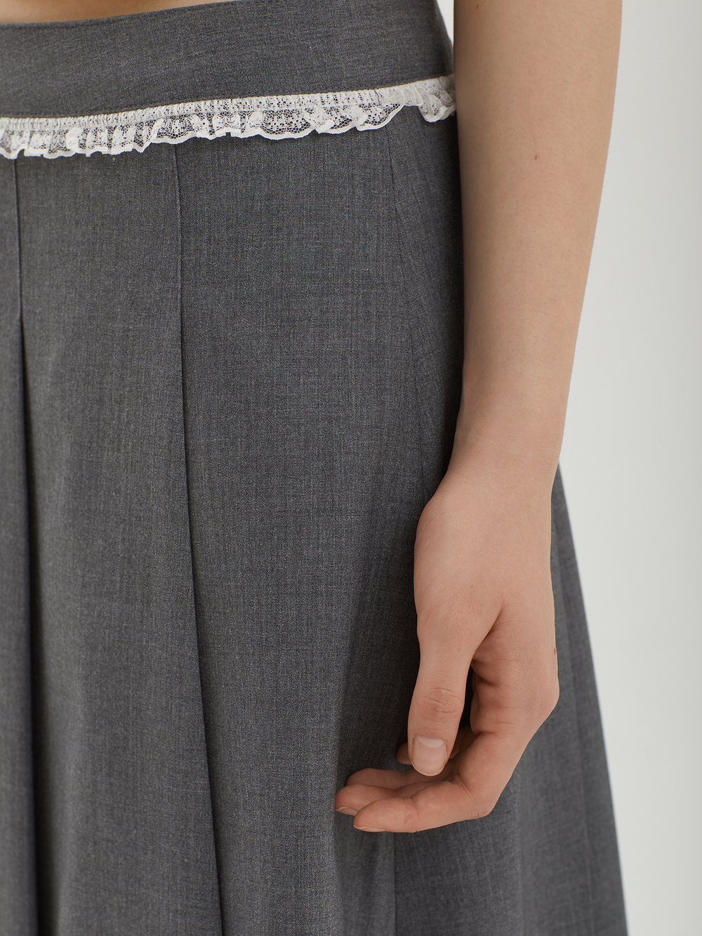 Юбка Lace Pleats Midi