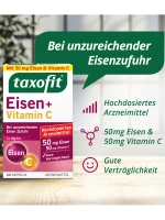 taxofit Железо + витамин С, 40 шт