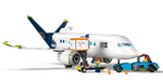 Конструктор Лего Сити Пассажирский самолёт 60367 | LEGO City Passenger Airplane с аэропортовой техникой 913 деталей | 7+
