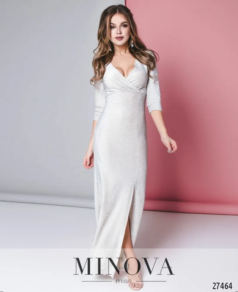Платье 8600-беж Minova