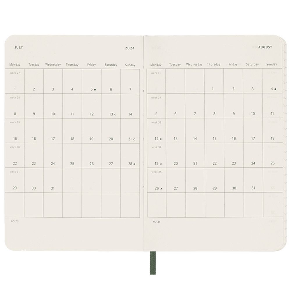 Еженедельник Moleskine WKNT Pocket (DSB2012WN2) 4