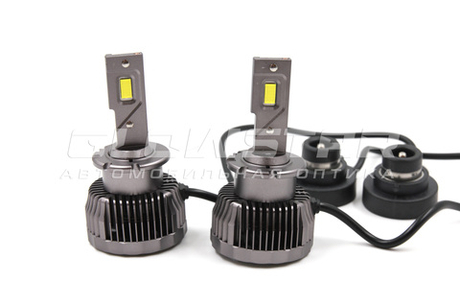 Светодиодные лампы M50 LED D4S/R с вентилятором, 6000К, для блока ксенона (комплект, 2шт)