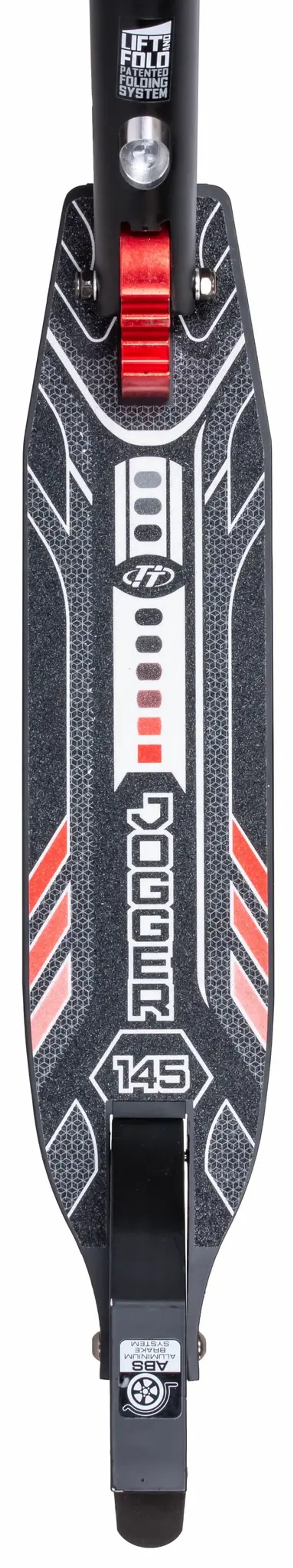 Самокат TechTeam Jogger 145 2022, красный/Red