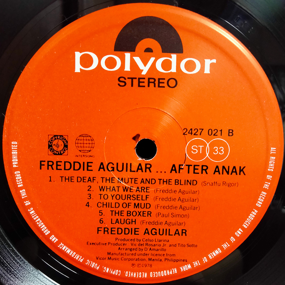 Freddie Aguilar / After Anak (LP)